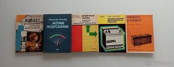 Knihy a učebnice o automobilech - 5 ks