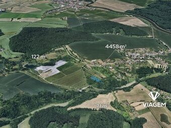 Zahrada 4 651 m², Podíl 25 % o výměře 1 118 m²