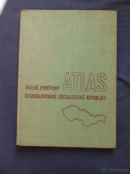 Atlas ČSSR rok 1962 TOP STAV