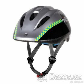 Přilba FORCE FUN POLICE dětská, černo-stříbrná S