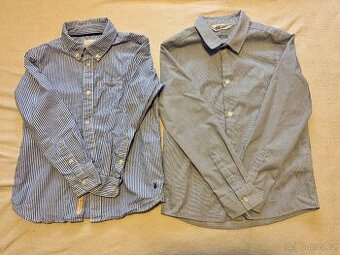 Prodám dětské košile vel. 128 - zn. Holly&White, H&M