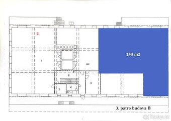 Pronájem skladovacích prostor 250 m² – Olomouc, Holice