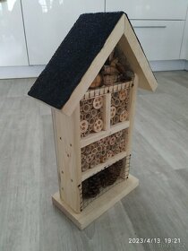 Hmyzí hotel s dlouhou dobou trvanlivosti