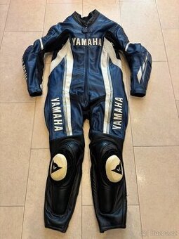 Yamaha Speedblock-Pánská kožená moto kombinéza, jednodílná