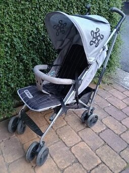 Golfový kočárek Baby Point POLO - šedý, lehký, skládací