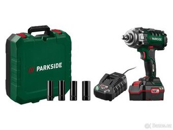 Aku rázový utahovák Parkside na kola auta