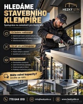 Hledáme stavebního klempíře – spolupráce na zakázkách