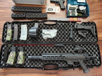 ASG CZ Scorpion EVO 3 A1 – Upgrade, Leviathan, optika