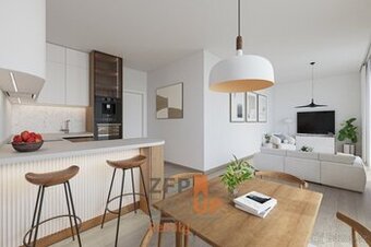 Moderní bydlení za přijatelné ceny, 3+kk 132 m², terasa 40 m