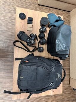 Nikon Z6ii s příslušenstvím a objektivy