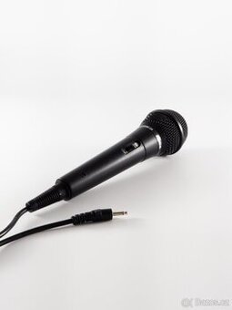 Dynamický ruční mikrofon Hama DM-20 pro karaoke / zpěv / PC