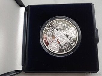 České Budějovice 200 Kč proof