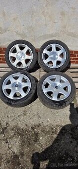 Alu kola R17 5x108 Peugeot letní pneu 225/50