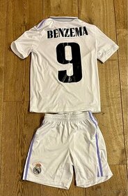 Real Madrid fotbalový dres - Benzema 9 - velikost 152