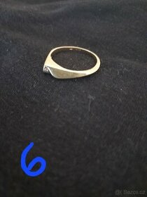 Zlatý prsten - pánský - 1