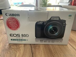 Canon eos 80D + objektivy