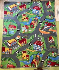 Dětský koberec město