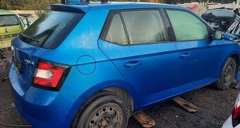nd ze škoda fabia 3, 999TSI 70kW, modrá,bílá,červená