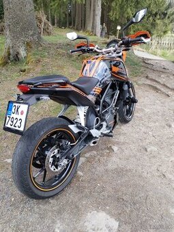 KTM Duke 200 TOP stav původ Německo