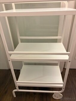 Vozík IKEA bílý