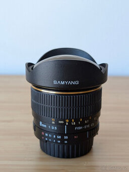Samyang 8mm f/3.5 Fisheye pro Nikon