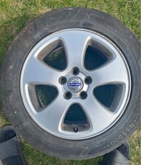 Volvo Ford - originální alu disky 5x108 R16, letní pneu