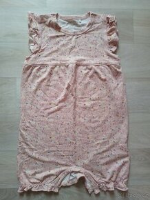 NOVÝ Bambusový overálek MINYMO růžové želvičky vel. 86