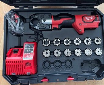 Aku hydraulický kabelový lis Milwaukee M18 HCCT-201C
