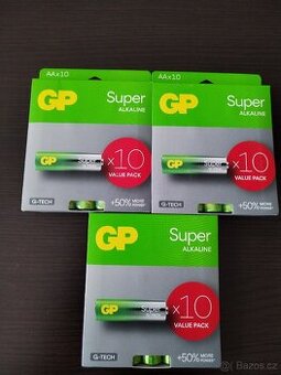 30 X baterie GP AA ALKALINE