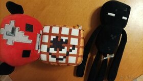 Minecraft plyšové postavičky 2ks