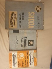 Knihy Škoda 1000mb, 100, 110... i návod k obsluze 4R a 6R