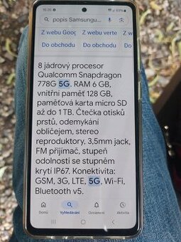 SAMSUNG GALAXY A52 S 5G