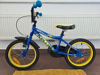 Prodám modré dětské kolo Kellys Wasper 16"
