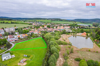 Prodej pozemku k bydlení, 1500 m², Jince, Za černým mostem - 1
