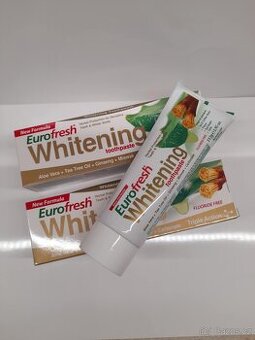 Eurofresh bělící zubní pasta s miswakem