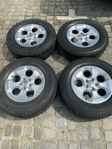 Kompletní sada alu Jeep wrangler 255/70/R18