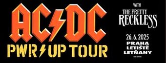 2x vstupenky ACDC Praha Letňany 26.6.2025
