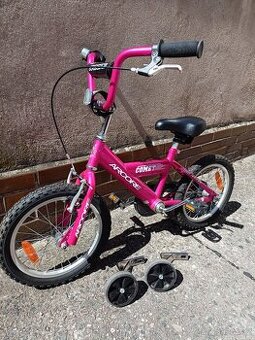 Dětské kolo 16" s bezpečnostními kolečky