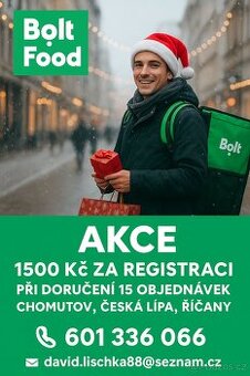Kurýr Bolt Food