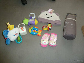 Hračky,oblečky,potřeby pro miminko,Lamaze,Chicco..