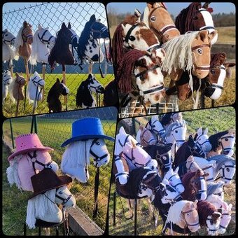 HOBBY HORSE - koníci na tyči - velikost S