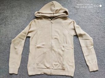 DÁMSKÝ BÉŽOVÝ SVETR CHEROKEE VELIKOST M/L