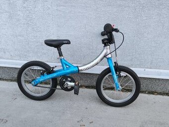 Moderní ultra lehké dětské kolo 16" plus odrážedlo