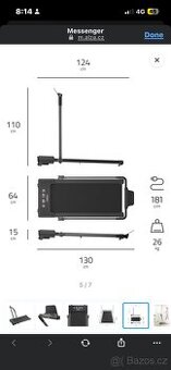 Bezecky/chodici pas Stormred Walking Pad 12km/h s náklonem