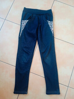 Vyteplené legíny vel. 128