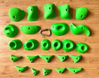 Nové lezecké chyty THEREX Boulder set - 25 kusů