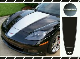 Corvette C6 - Folie/samolepka na kapotu