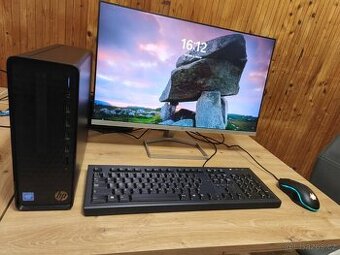 MINI PC HP + MONITOR HP - DOPRAVA ZDARMA