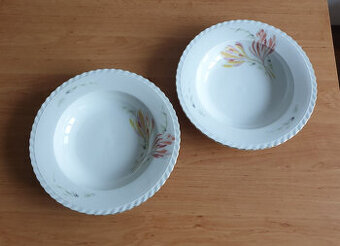 retro talíře Thun hluboké