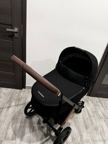 SLEVA Cybex Priam Rosegold kolečka + hluboká korbička